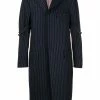 Thom Browne chalk stripe Chesterfield overcoatcoat