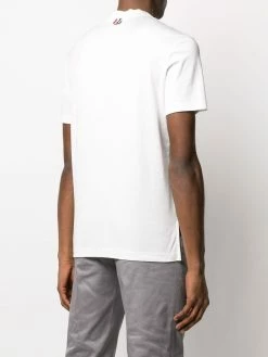 Thom Browne 4-Bar intarsia mock-neck T-shirt