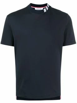Thom Browne 4-Bar mock neck T-shirt
