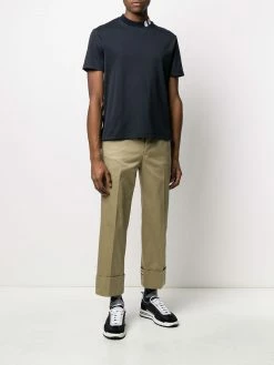 Thom Browne 4-Bar mock neck T-shirt