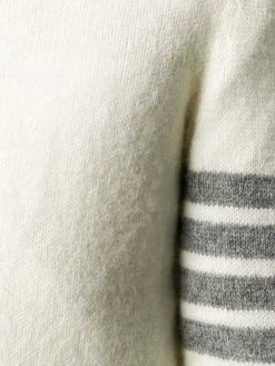 Thom Browne 4-Bar crew-neck Shetland wool jumper