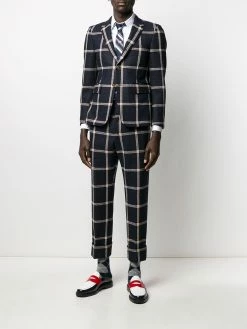 Thom Browne hunting tweed Prince of Wales trousers
