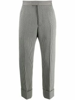 Thom Browne Prince of Wales cavalry twill trousers
