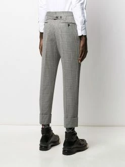 Thom Browne Prince of Wales cavalry twill trousers