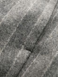 Thom Browne ground chalk-stripe flannel trousers