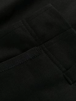 Thom Browne straight-leg twill cotton trousers