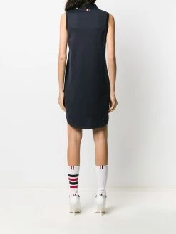 Thom Browne 4 Bar intarsia sleeveless shirt dress day dresses of women 10 Thom Browne 4-Bar intarsia sleeveless shirt dress