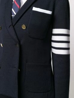 Thom Browne 4-Bar double-face wool double-breasted jacket