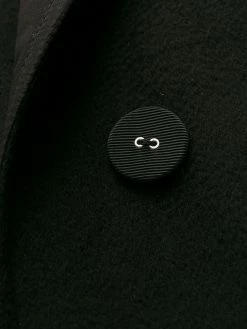 Thom Browne single-breasted cashmere zibeline coat