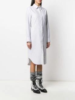 Thom Browne university-stripe Oxford shirt dress