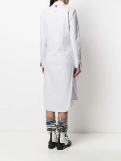 Thom Browne university-stripe Oxford shirt dress