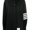 Thom Browne 4-Bar oversized cashmere shirt