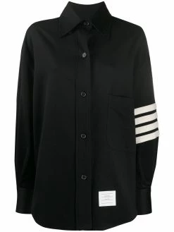 Thom Browne 4-Bar oversized cashmere shirt