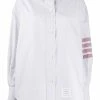 Thom Browne 4-Bar oversized Oxford shirt