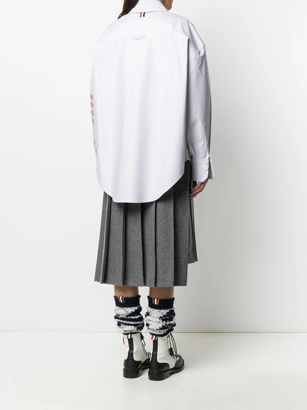 Thom Browne 4 Bar oversized Oxford shirt shirts of women 4 Thom Browne 4-Bar oversized Oxford shirt