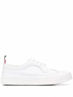 Thom Browne Longwing pebbled leather sneakers