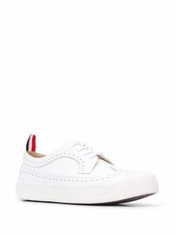Thom Browne Longwing pebbled leather sneakers