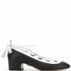 Thom Browne Ghillie block-heel pumps