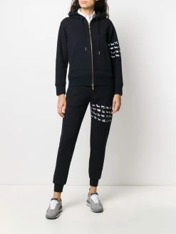 Thom Browne Animal Icon 4-Bar zip-up hoodie