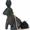 Thom Browne small Rabbit pebbled leather shoulder bag