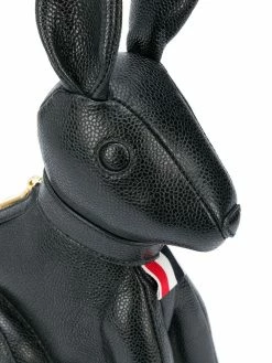 Thom Browne small Rabbit pebbled leather shoulder bag