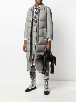 Thom Browne Monkey pebbled bag