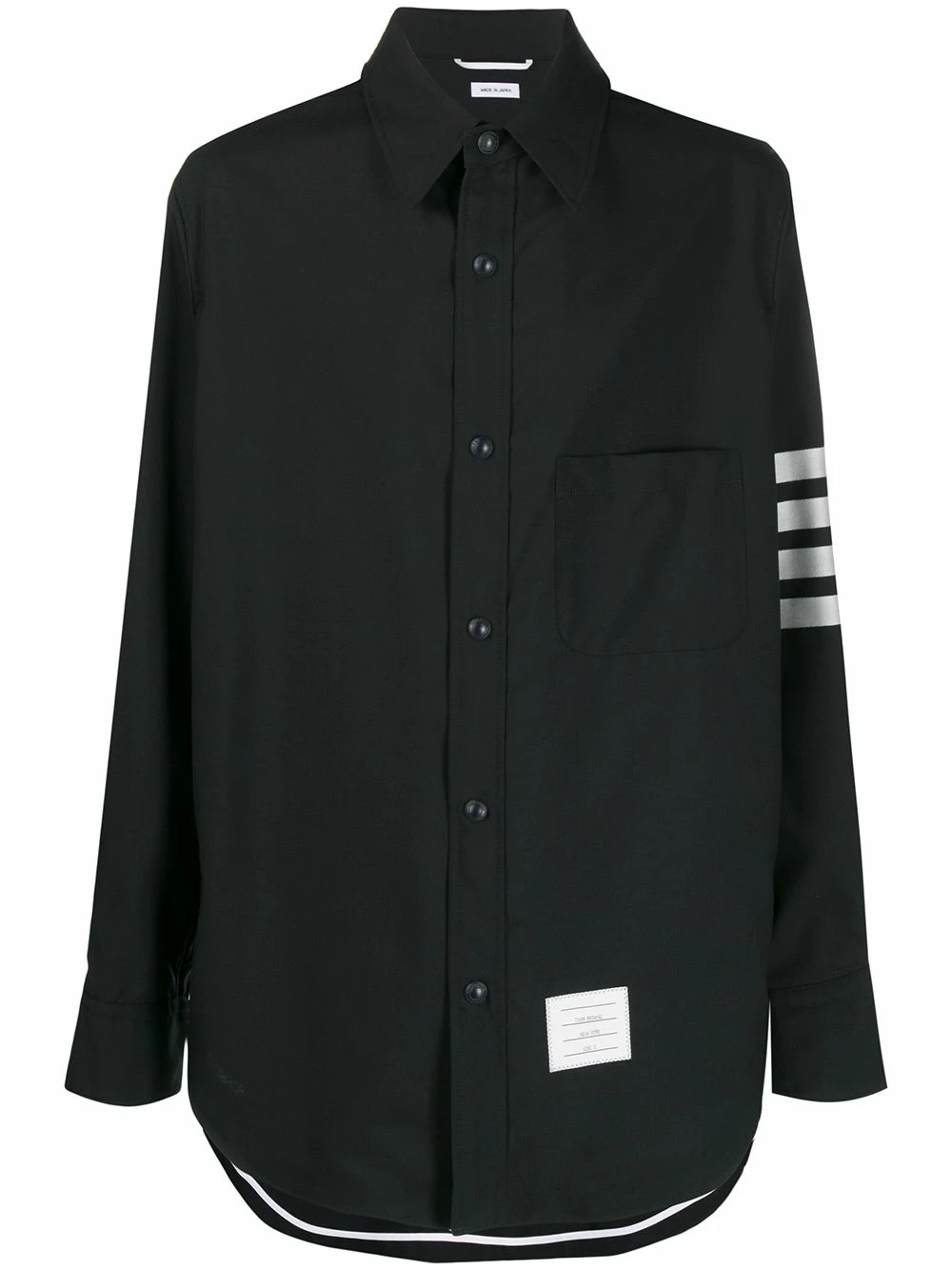 Thom Browne 4 Bar sleeve shirt shirts of men 1 Thom Browne 4-Bar sleeve shirt