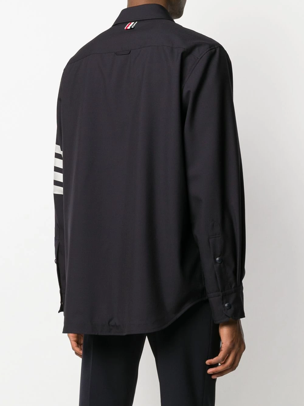 Thom Browne 4 Bar sleeve shirt shirts of men 4 Thom Browne 4-Bar sleeve shirt