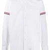 Thom Browne RWB stripe buttoned shirt