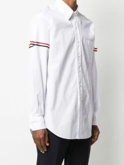 Thom Browne RWB stripe buttoned shirt shirts of men 7 Thom Browne RWB stripe buttoned shirt