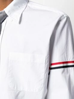 Thom Browne RWB stripe buttoned shirt shirts of men 9 Thom Browne RWB stripe buttoned shirt