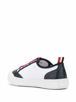 Thom Browne leather-trim sneakers