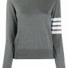 Thom Browne round neck stripe jumper