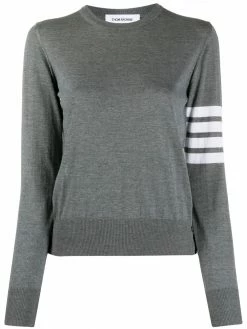 Thom Browne round neck stripe jumper