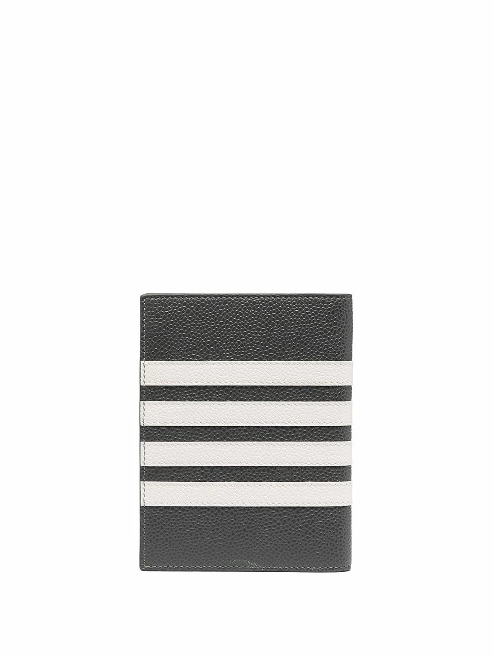 Thom Browne 4 bar passport holder wallets & billfolds of men 2 Thom Browne 4-bar passport holder