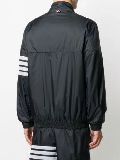 Thom Browne 4 Bar ripstop zip up jacket sport jackets & windbreakers of men 8 Thom Browne 4-Bar ripstop zip-up jacket