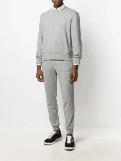Thom Browne side stripe insert loopback track pants