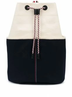 Thom Browne double-face canvas sailor bag
