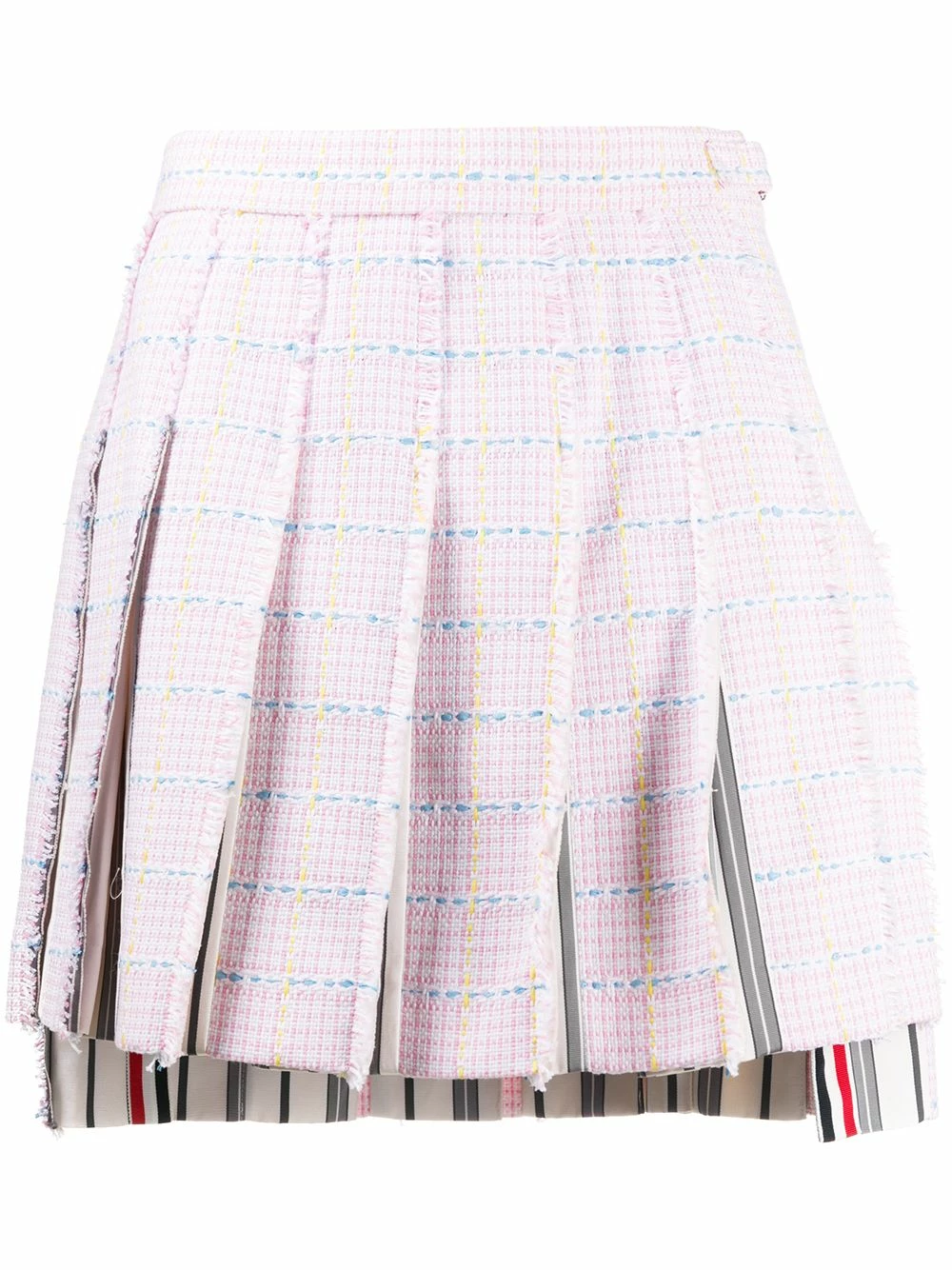 Thom Browne Dropped back pleated mini skirt pleated skirts of women 1 Thom Browne dropped back pleated mini skirt