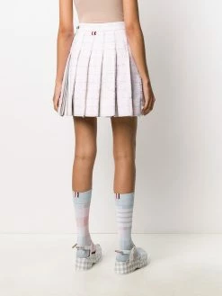 Thom Browne Dropped back pleated mini skirt pleated skirts of women 8 Thom Browne dropped back pleated mini skirt