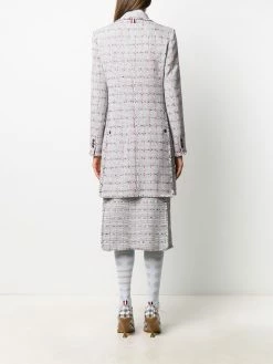 Thom Browne single-breasted tweed coat