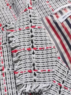 Thom Browne single-breasted tweed coat