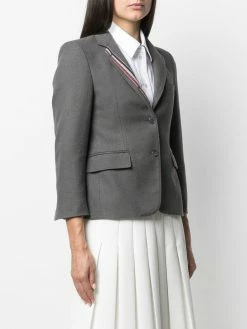 Thom Browne RWB stripe detail blazer