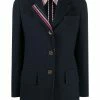 Thom Browne single-breasted blazer with stripe lapel detail