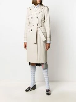 Thom Browne unconstructed belted trench coat