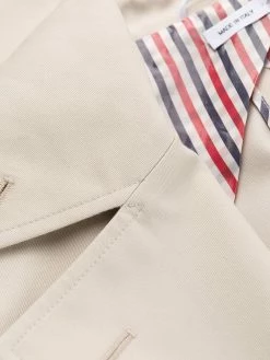 Thom Browne unconstructed belted trench coat