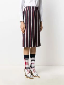 Thom Browne striped sheath pencil skirt
