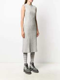 Thom Browne Sleeveless tweed dress day dresses of women 9 Thom Browne sleeveless tweed dress