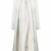 Thom Browne tonal 4-Bar inverted pleat dress