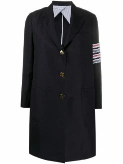Thom Browne 4-bar unconstructed coat